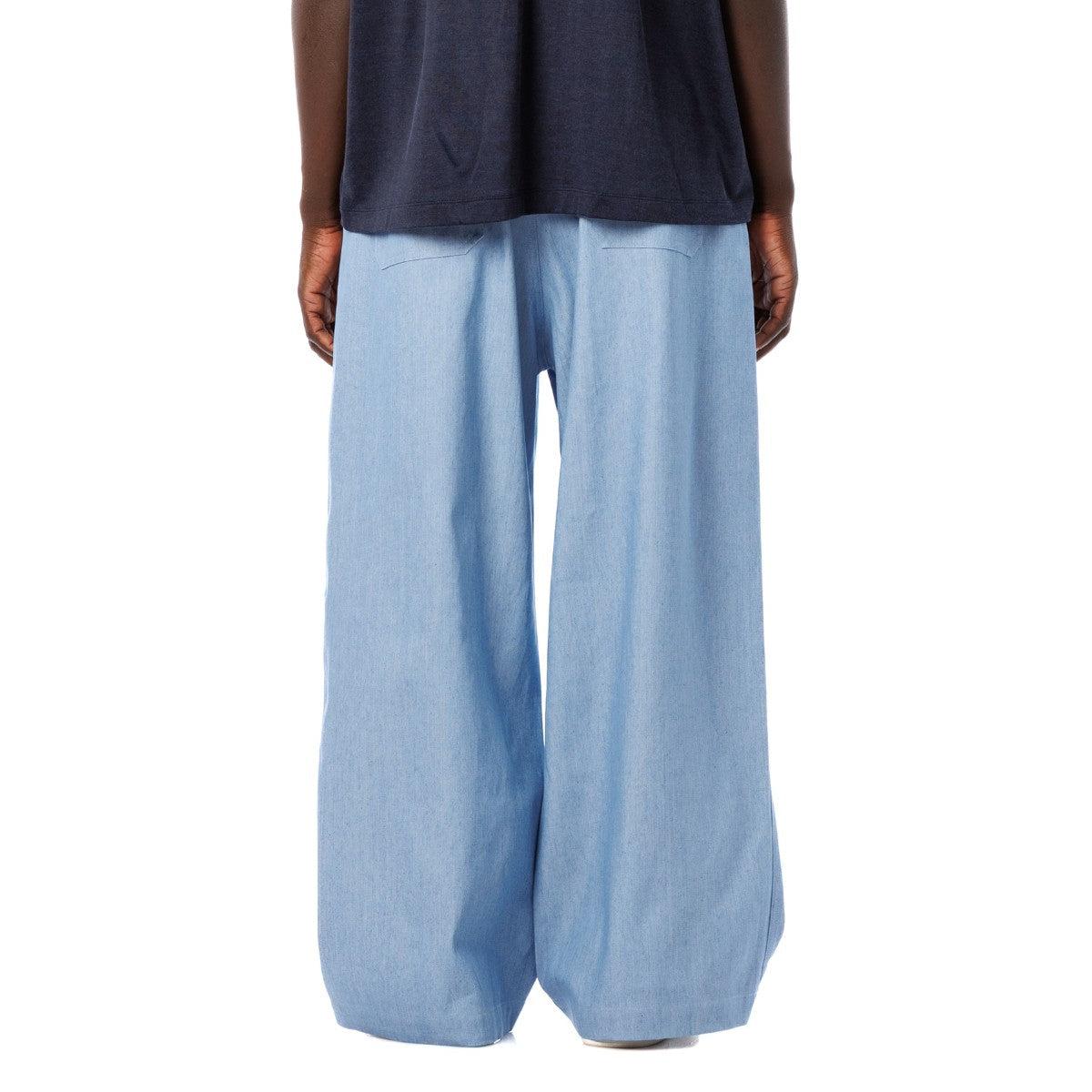 Sandinista Light Denim Easy Baggy Pants サンディニスタ ライトデニム イージー バギーパンツ 60425SU01-BT【メンズ イージーパンツ デニム ストレート 25SS】