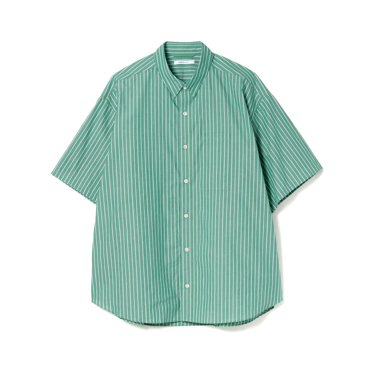Stripe Oversized Pocket S/S Shirt