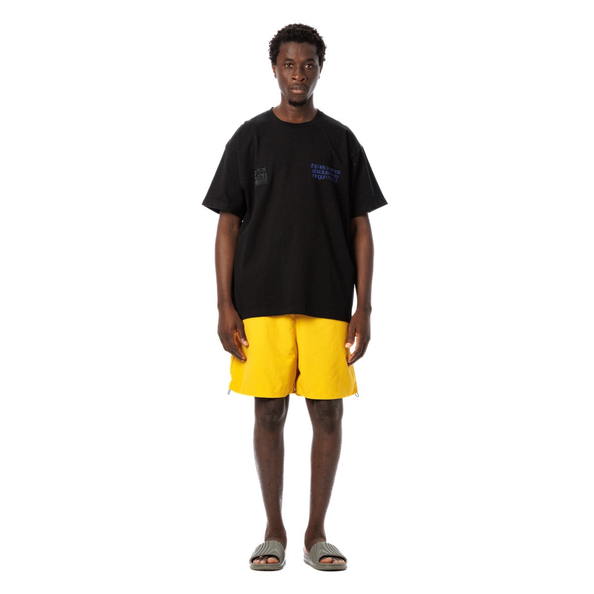 Sandinista Vintage 05 Graphic Tee サンディニスタ ヴィンテージ 05 グラフィック Tシャツ KN-T-012【メンズ 半袖Tシャツ 前面プリント 刺繍 天竺 ミドル丈 25SS】