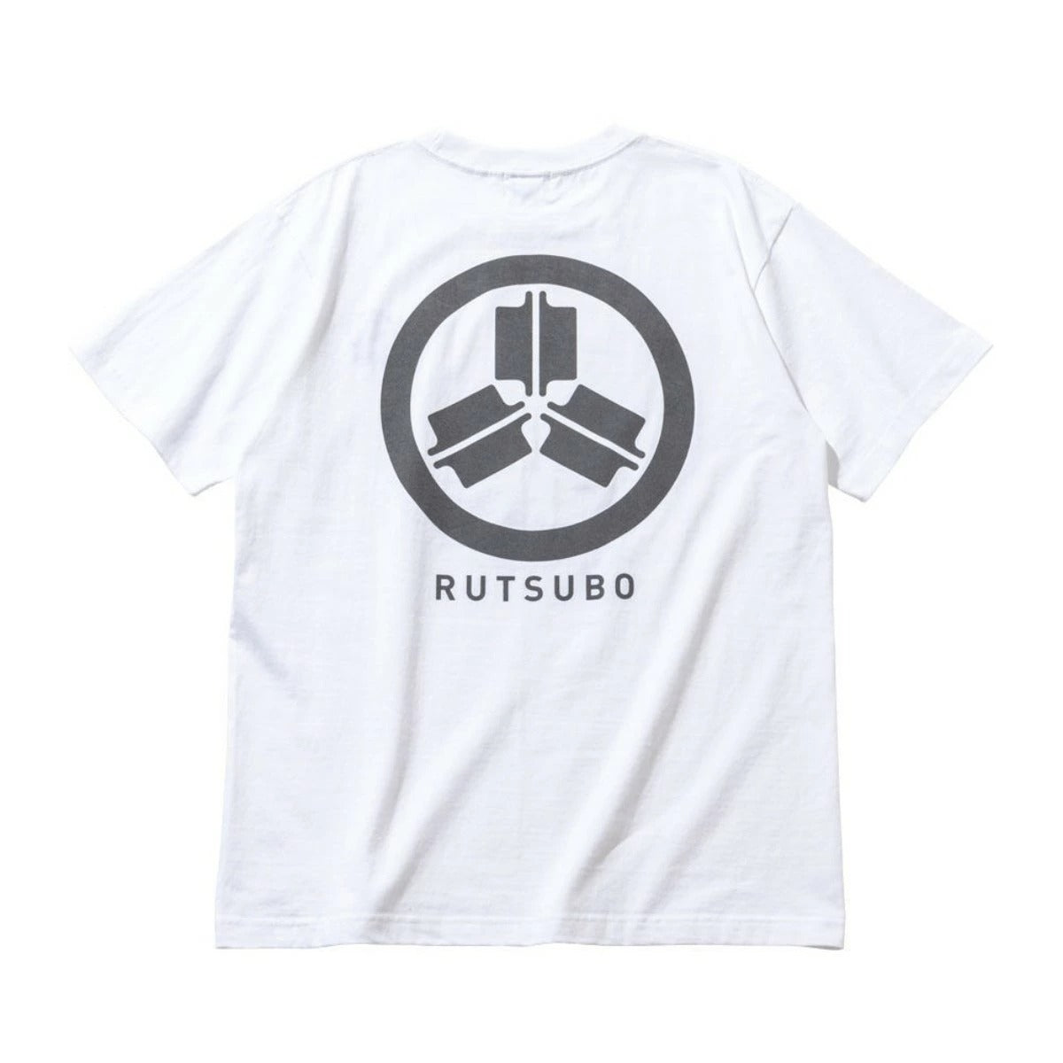 坩堝 REFLECT KAMON S/S T-Shirts RUTSUBO リフレクト 家紋 ショートスリーブ Tシャツ R25-KAMON-TS【メンズ 半袖Tシャツ リフレクター ワンポイント バックプリント グラフィック 25SS】