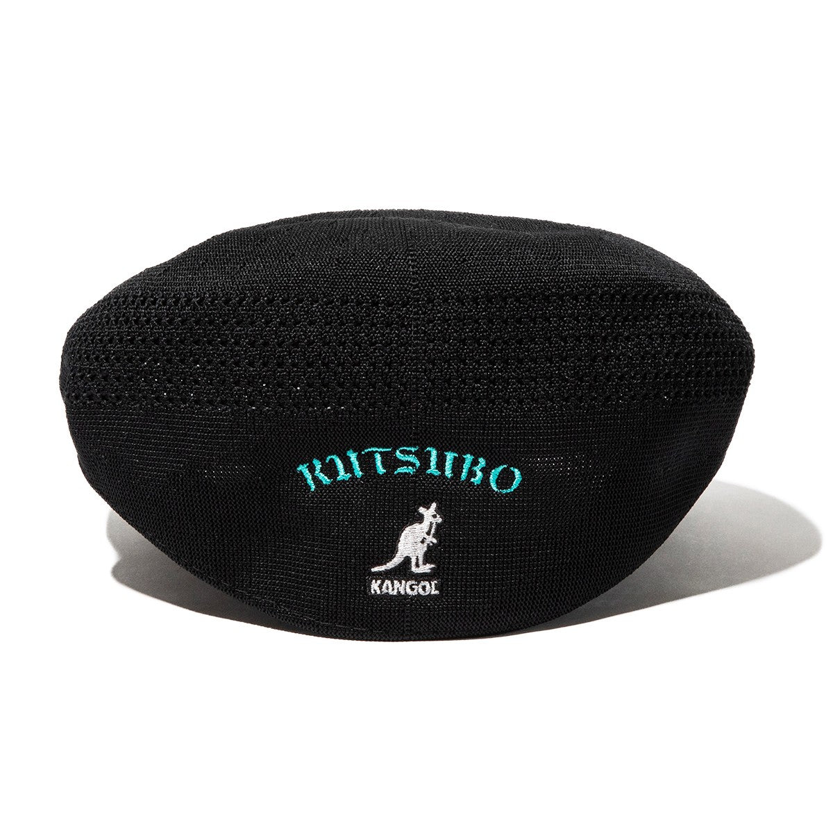 坩堝 KAMON TROPIC 504 VENTAIR(RUTSUBO× KANGOL) RUTSUBO カモン トロピック 504 ヴェンテール(ルツボ×カンゴール) R25SU-KANGOL-HT【メンズ 帽子 ハンチング 刺繍 ロゴ コラボ 25SS】