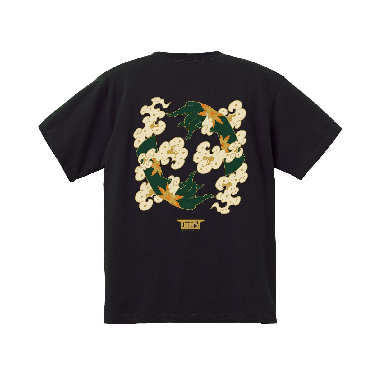 坩堝 八角天 S/S T-SHIRTS (RUTSUBO× 醪(LOW MOROMI) ) RUTSUBO 八角天 ショートスリーブ Tシャツ R25SU-Low-TS【メンズ 半袖Tシャツ 背面プリント グラフィック コラボ 25SS】