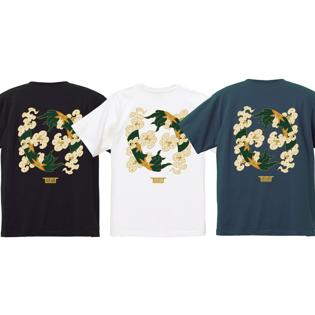 坩堝 八角天 S/S T-SHIRTS (RUTSUBO× 醪(LOW MOROMI) ) RUTSUBO 八角天 ショートスリーブ Tシャツ R25SU-Low-TS【メンズ 半袖Tシャツ 背面プリント グラフィック コラボ 25SS】