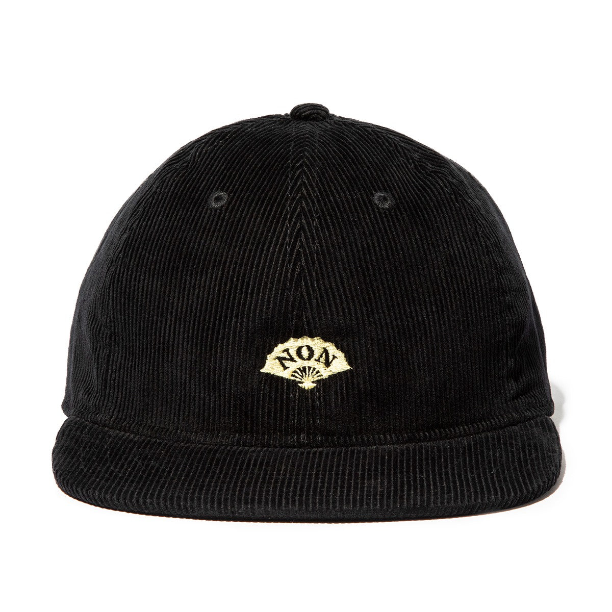 坩堝 NON 扇子 FLAT VISOR LOW CAP (RUTSUBO×YU SUDA ) RUTSUBO ノン 扇子 フラット バイザー ローキャップ R25SU-SUDA-HT【メンズ 帽子 キャップ 5パネルキャップ コーデュロイ 25SS】