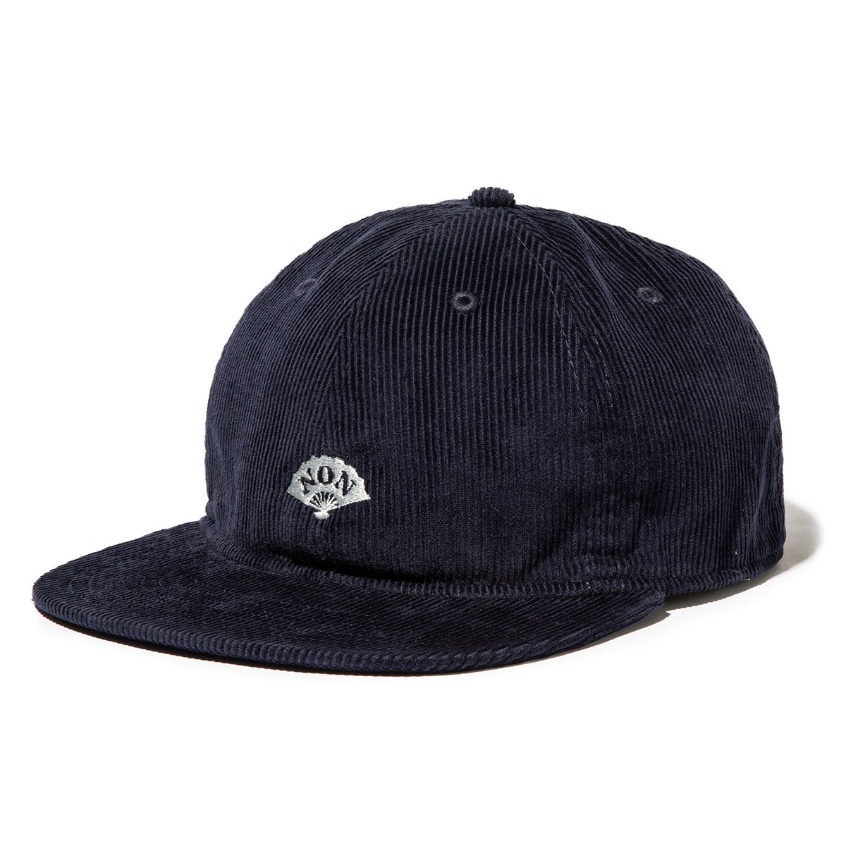 坩堝 NON 扇子 FLAT VISOR LOW CAP (RUTSUBO×YU SUDA ) RUTSUBO ノン 扇子 フラット バイザー ローキャップ R25SU-SUDA-HT【メンズ 帽子 キャップ 5パネルキャップ コーデュロイ 25SS】