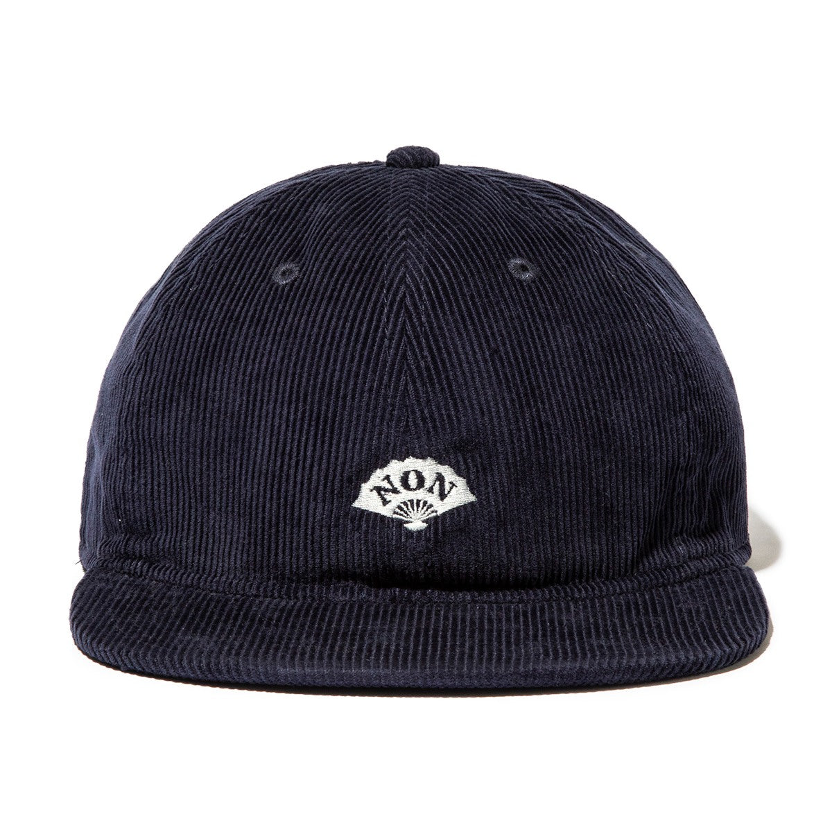 坩堝 NON 扇子 FLAT VISOR LOW CAP (RUTSUBO×YU SUDA ) RUTSUBO ノン 扇子 フラット バイザー ローキャップ R25SU-SUDA-HT【メンズ 帽子 キャップ 5パネルキャップ コーデュロイ 25SS】