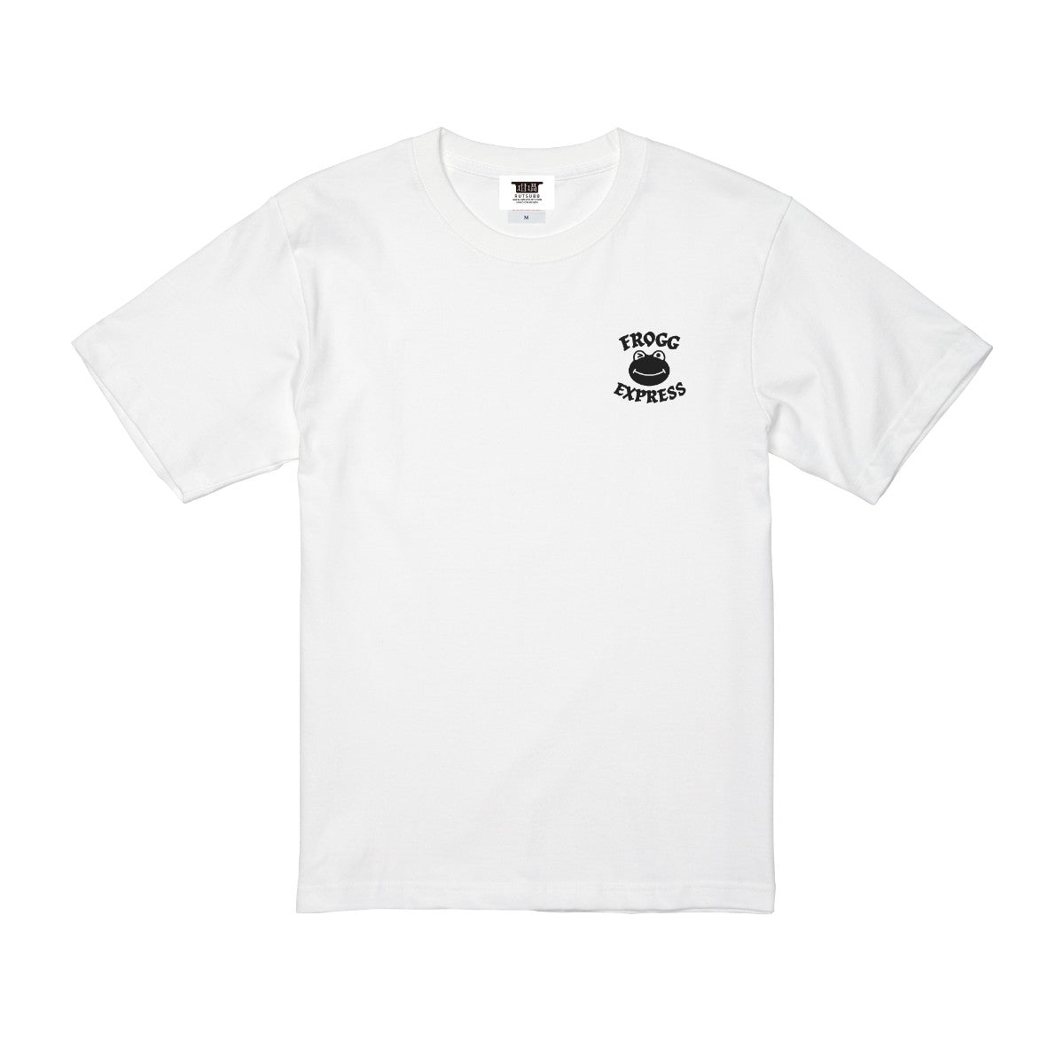坩堝 FROG EXPRESS S/S T-SHIRTS (RUTSUBO×YU SUDA ) RUTSUBO フロッグ エクスプレス ショートスリーブ Tシャツ R25SU-SUDA-TS3【メンズ 半袖Tシャツ グラフィック コラボ 25SS】