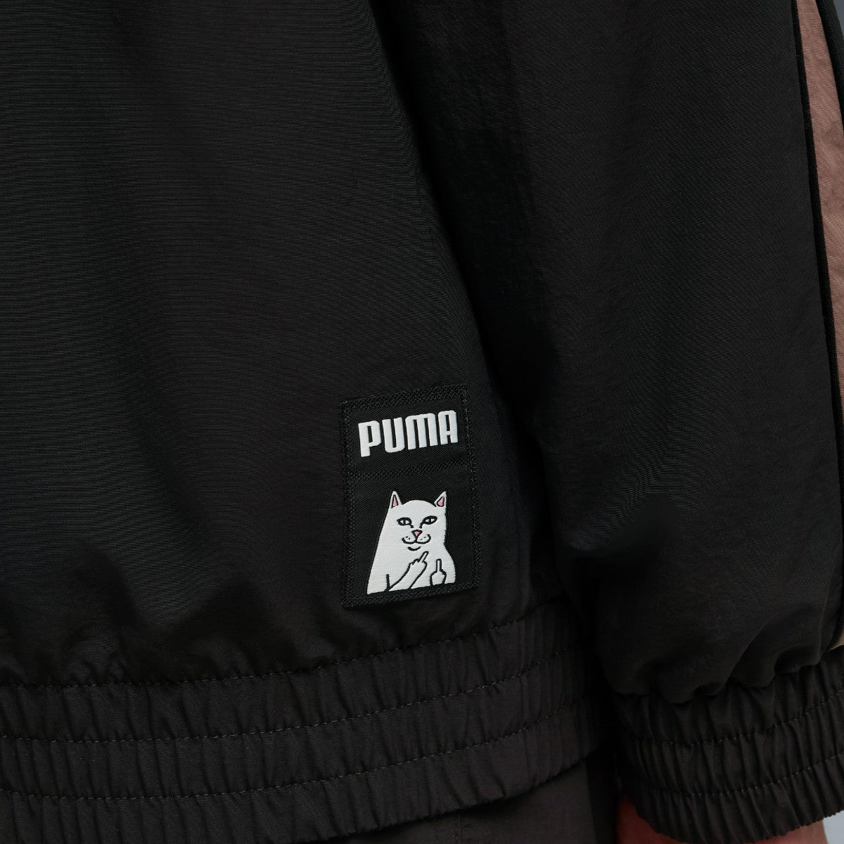PUMA PUMA x RIPNDIP T7 OVERSIZED TRACK JACKET プーマ PUMA x RIPNDIP T7 オーバーサイズド トラック ジャケット 632418【メンズ トラックジャケット ジップアップ リサイクル素材 オーバーサイズ スポーツミックス コラボ 25FW】