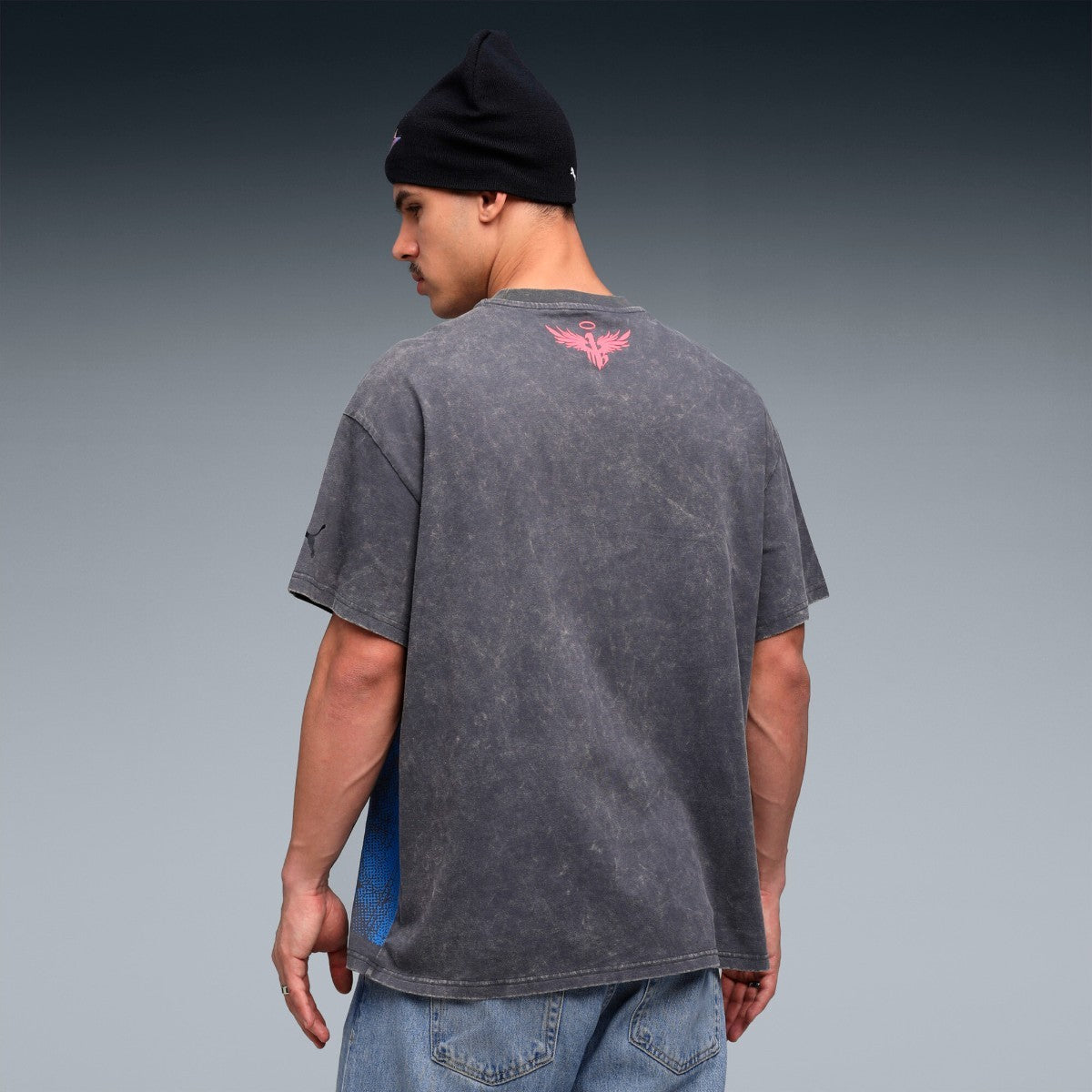 PUMA LAMELO STAR VISION GRAPHIC TEE プーマ ラメロ スター ビジョン グラフィック Tシャツ 632438【メンズ Tシャツ 半袖 オーバーサイズ サステナブル 25FW】