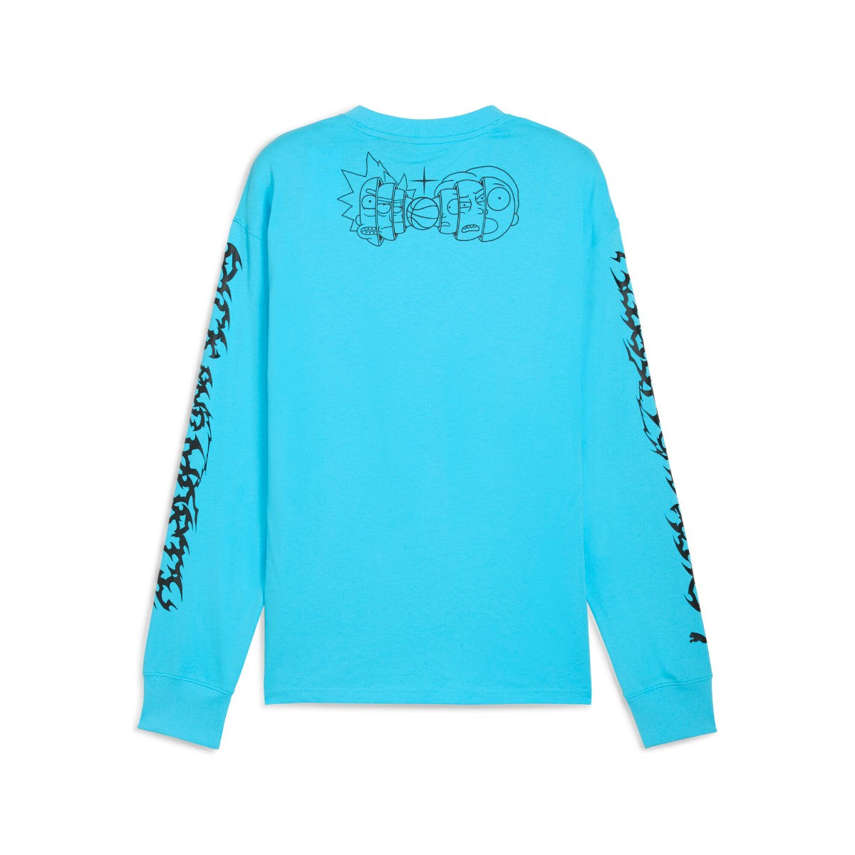 PUMA HOOPS x RICK AND MORTY LS TEE プーマ Hoops x リック アンド モーティー 長袖 Tシャツ 633099【メンズ Tシャツ 長袖 コラボ 25FW】