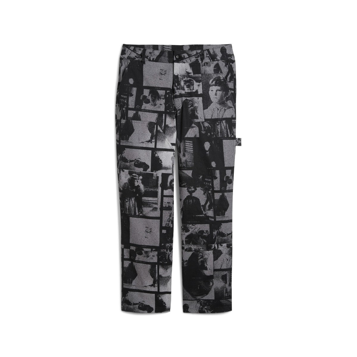 PUMA HOOPS x E.T. TWILL PANT プーマ HOOPS x E.T. ツイル パンツ 633102【メンズ パンツ ボトムス グラフィック 総柄 映画 コラボ 25FW】