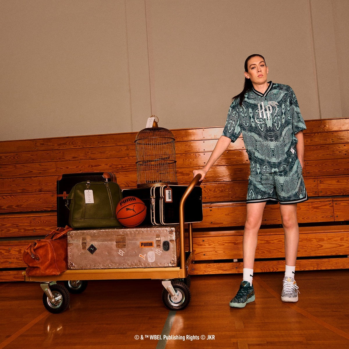 PUMA HOOPS X HARRY POTTER AOP SHORT プーマ フープス×ハリーポッター AOP ショーツ 633114-01【レディース 短パン ショーツ バスケットボールウェア コラボ 25FW】