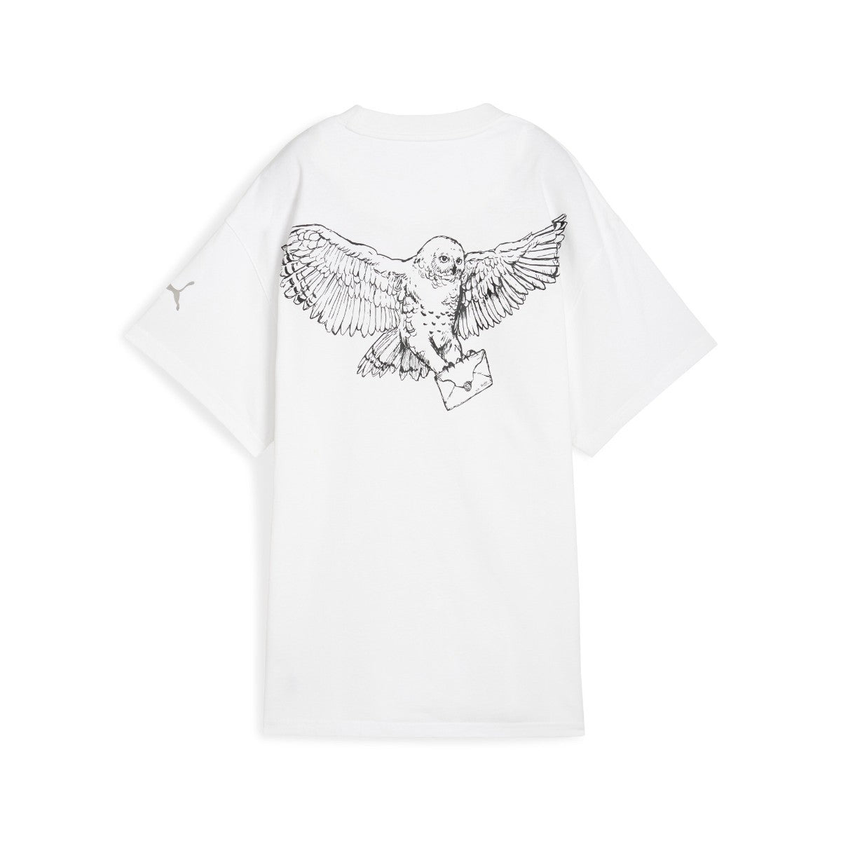 PUMA HOOPS X HARRY POTTER TEE プーマ フープス×ハリーポッター Tシャツ 633115-01【レディース 半袖Tシャツ オーバーサイズ バスケットボールウェア コラボ 25FW】