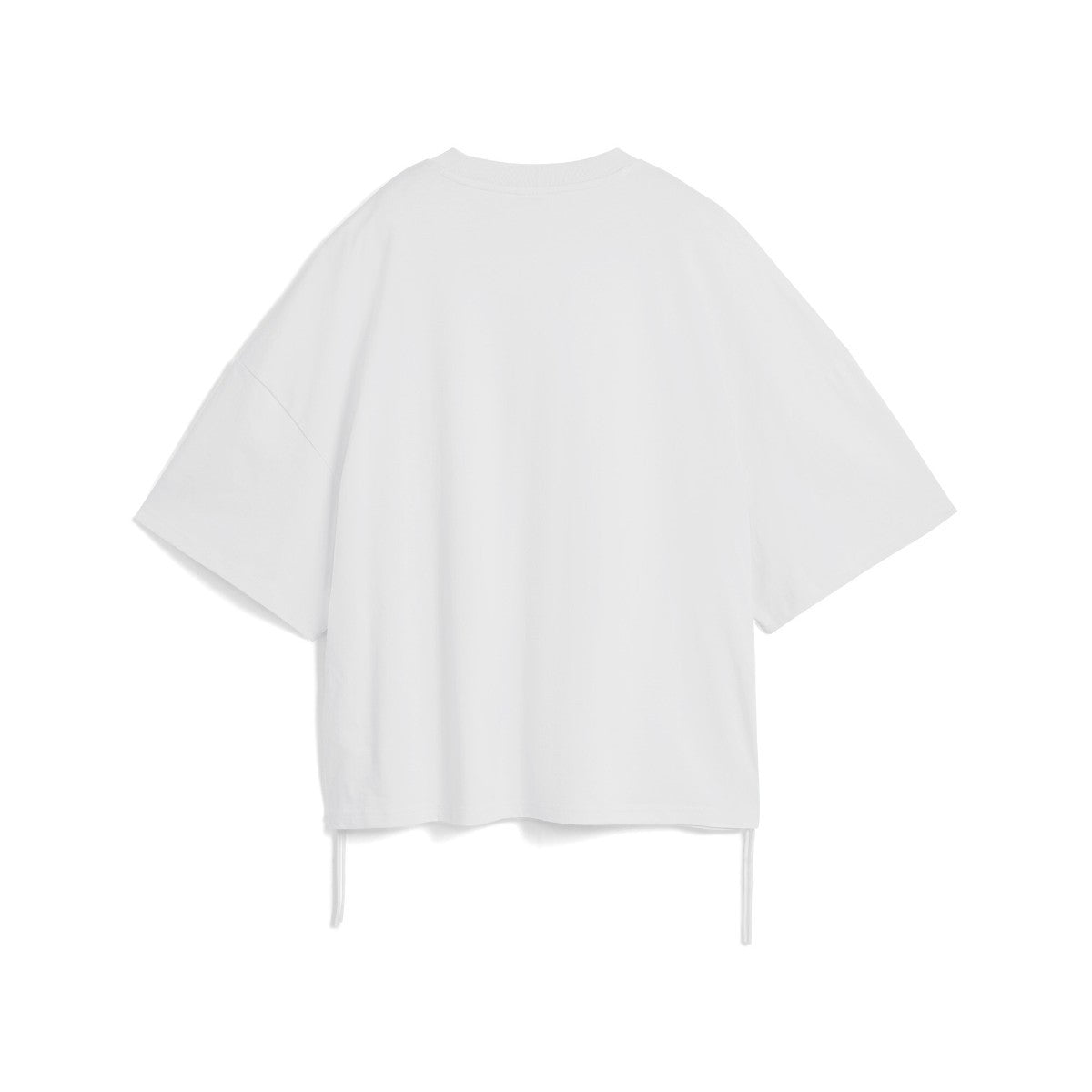 PUMA DARE TO OVERSIZED RUCHED TEE プーマ DARE TO オーバーサイズド ルーシュド Tシャツ 633968【レディース クルーネックTシャツ 半袖 オーバーサイズ カジュアル ジャージー素材 25FW】