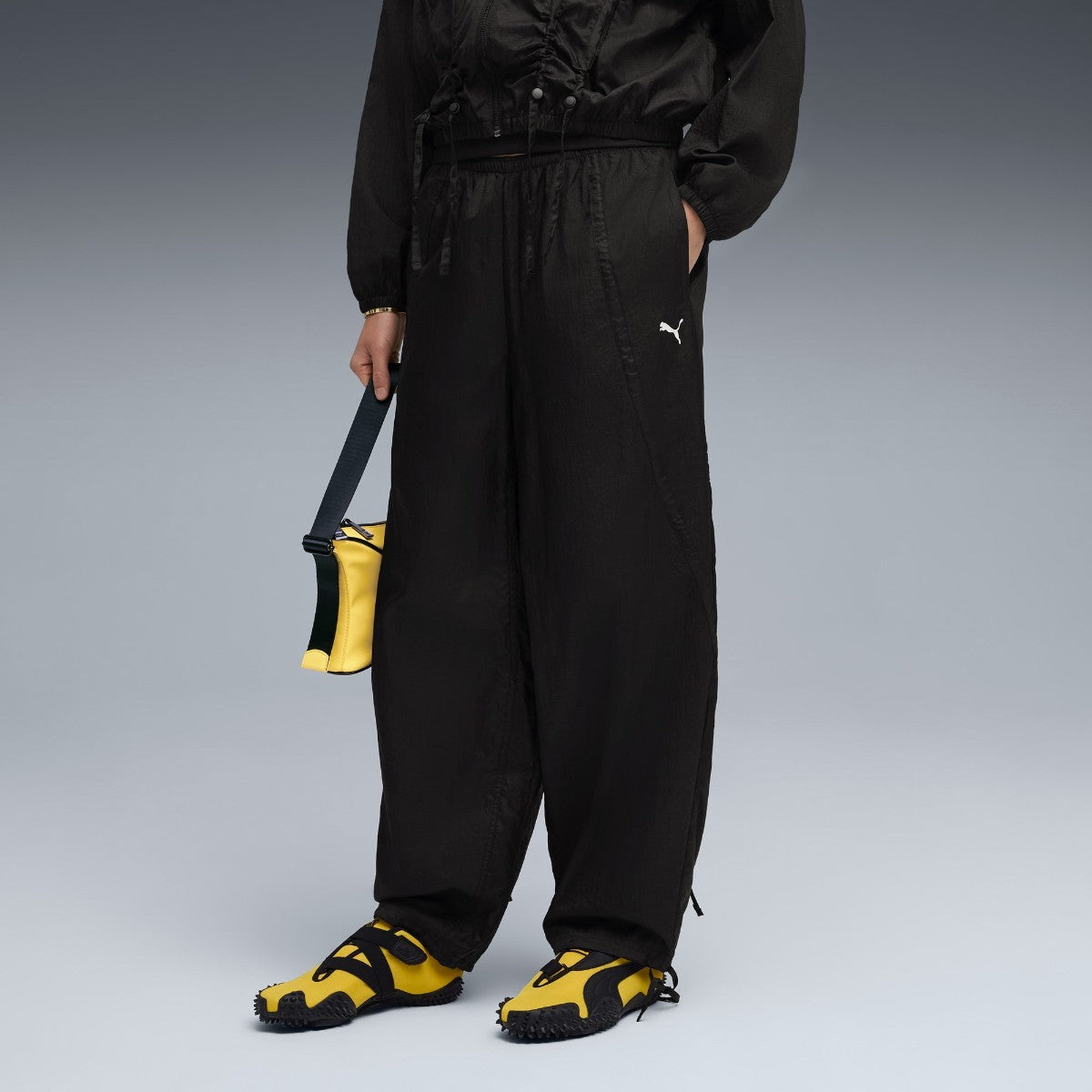 PUMA DARE TO WOVEN PANTS プーマ DARE TO ウーブン パンツ 633969【レディース ボトムス パンツ オーバーサイズ リラックス リップストップ リサイクル素材 25FW】