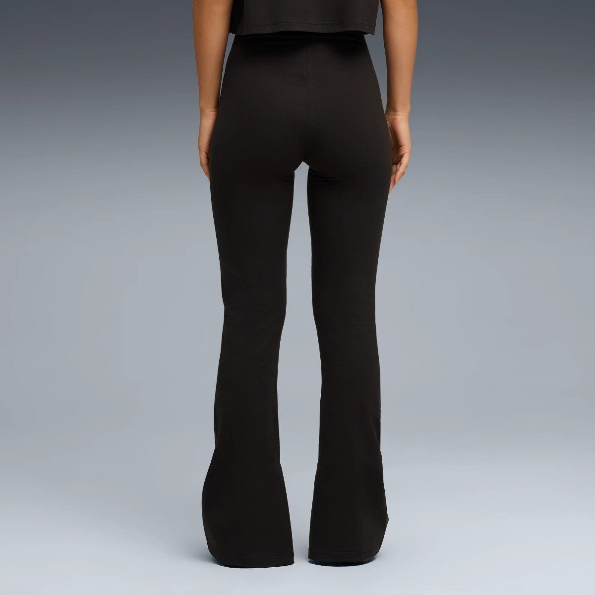 PUMA PUMA x ROSE SLIM PINTUCK FLARED LEGGINGS プーマ プーマ x ロゼ スリム ピンタック フレア レギンス 635156【レディース ボトムス トレーニング ロゴ コラボ 25FW】
