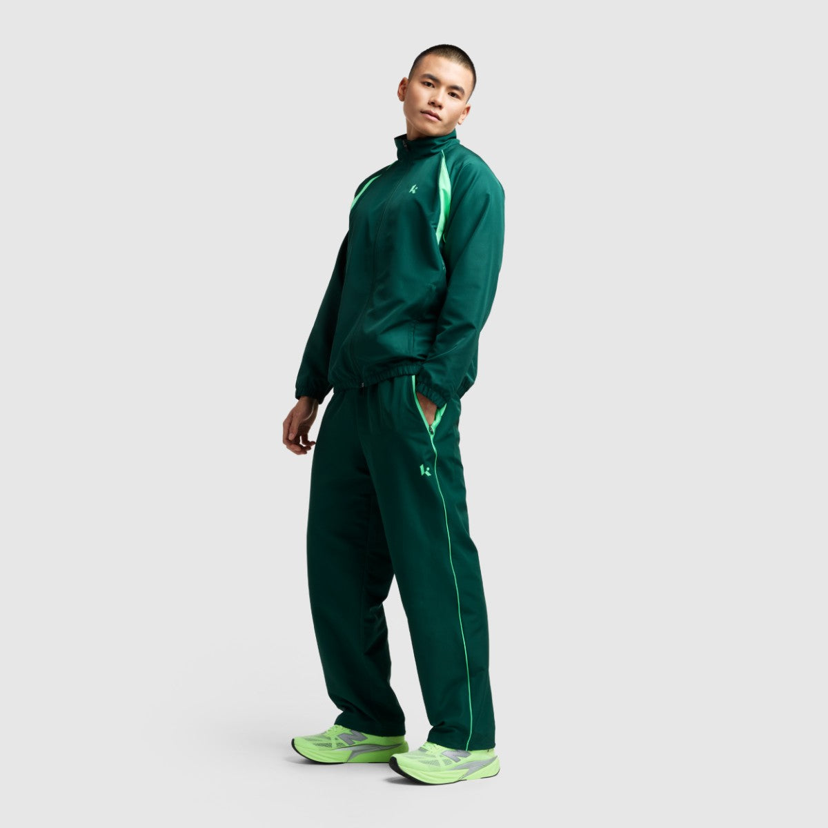 New Balance Klutch Men's Woven Track Pant ニューバランス クラッチ ウーブン トラック パンツ MP53615【メンズ 速乾性 トレーニング ウーブン パンツ ジップ ポケット スポーティー 25FW】