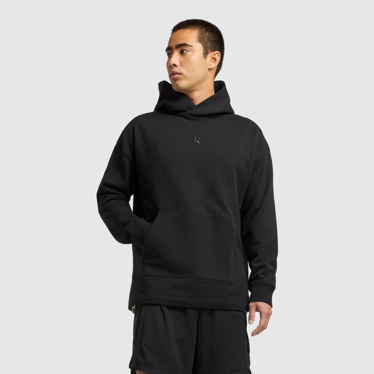 New Balance Klutch Men's Fleece Hoodie ニューバランス クラッチ フリース フーディ MT51610【メンズ フリース フレンチテリー オーバーサイズフィット ロゴ コラボ 25FW】