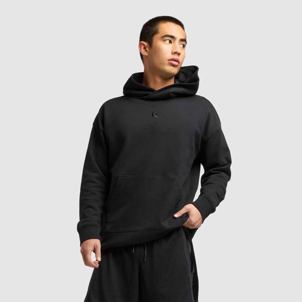 New Balance Klutch Men's Fleece Hoodie ニューバランス クラッチ フリース フーディ MT51610【メンズ フリース フレンチテリー オーバーサイズフィット ロゴ コラボ 25FW】