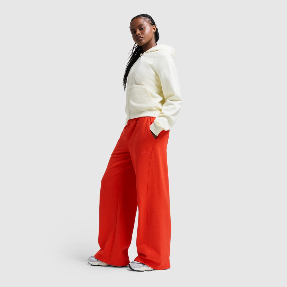 New Balance Klutch Women's Fleece Full Zip ニューバランス クラッチ フリース フルジップ WT53613【レディース フリース フルジップ フーディ カジュアル リラックスフィット デイリー 快適 25FW】