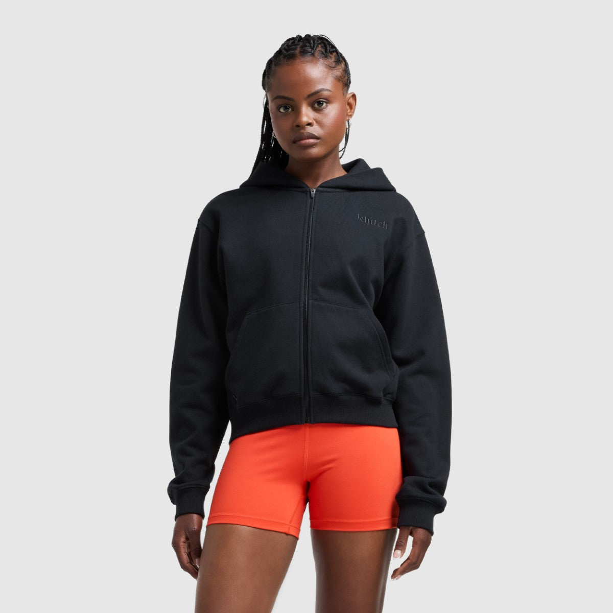 New Balance Klutch Women's Fleece Full Zip ニューバランス クラッチ フリース フルジップ WT53613【レディース フリース フルジップ フーディ カジュアル リラックスフィット デイリー 快適 25FW】