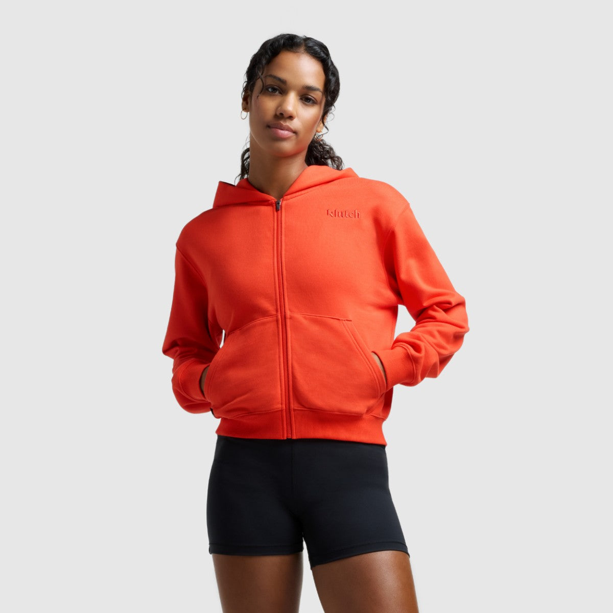 New Balance Klutch Women's Fleece Full Zip ニューバランス クラッチ フリース フルジップ WT53613【レディース フリース フルジップ フーディ カジュアル リラックスフィット デイリー 快適 25FW】