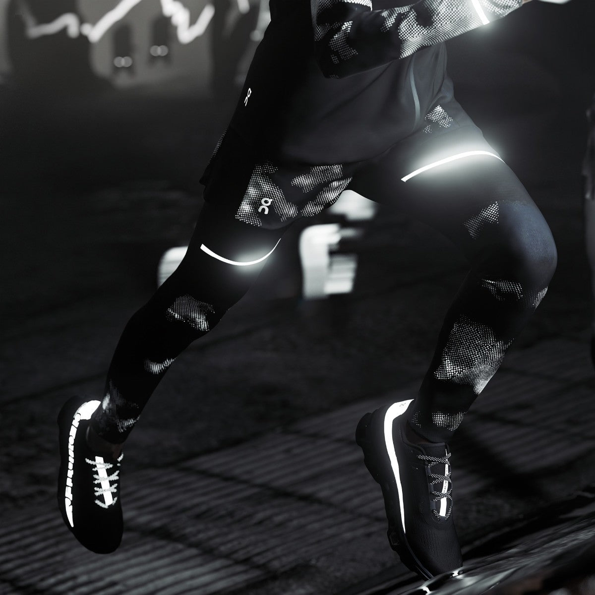 On Cloudmonster Lumos オン クラウドモンスター ルモス 62-98394【メンズ スニーカー ランニングシューズ クッション 反射素材 リフレクター 25FW】