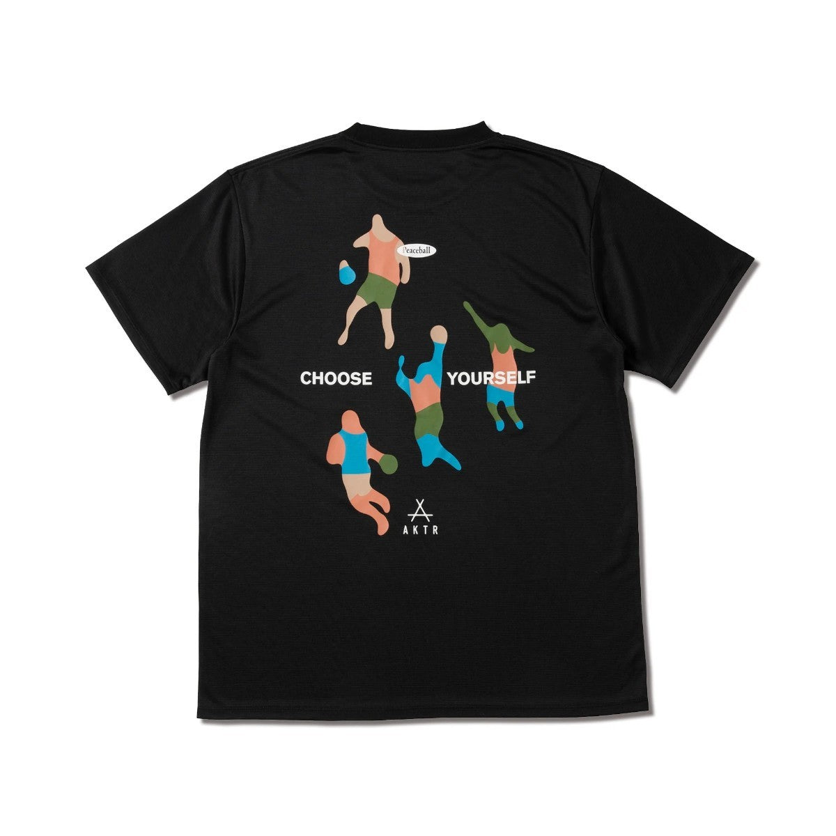 AKTR FREE MOTION SPORTS TEE アクター フリー モーション スポーツ Tシャツ 225-001005【メンズ 半袖Tシャツ スポーツウェア グラフィック 25FW】