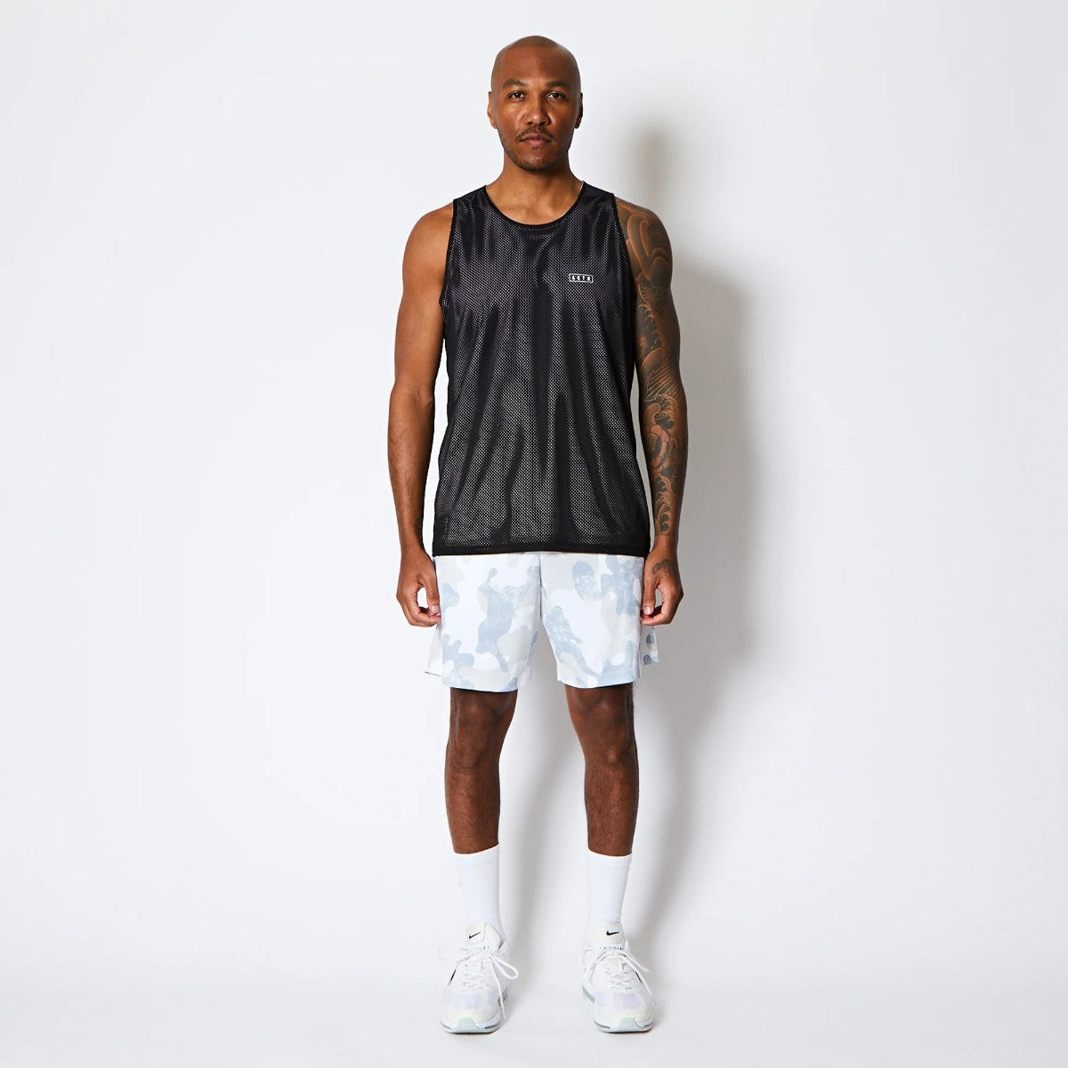 AKTR PLAY CAMO REVERSIBLE TANK アクター プレイ カモ リバーシブル タンク 225-011001【メンズ トップス タンクトップ リバーシブル 総柄 25FW】