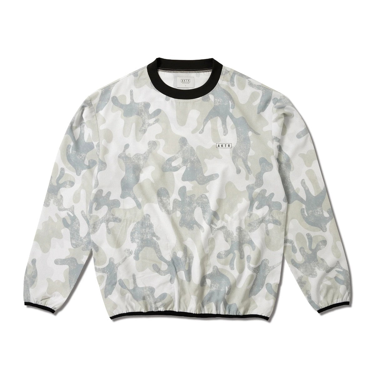 AKTR PLAY CAMO PULLOVER SHTG SHIRTS アクター プレイ カモ プルオーバー シューティング シャツ 225-021010【メンズ 長袖 シャツ カットソー カモフラージュ バスケットボール 吸汗速乾 25FW】