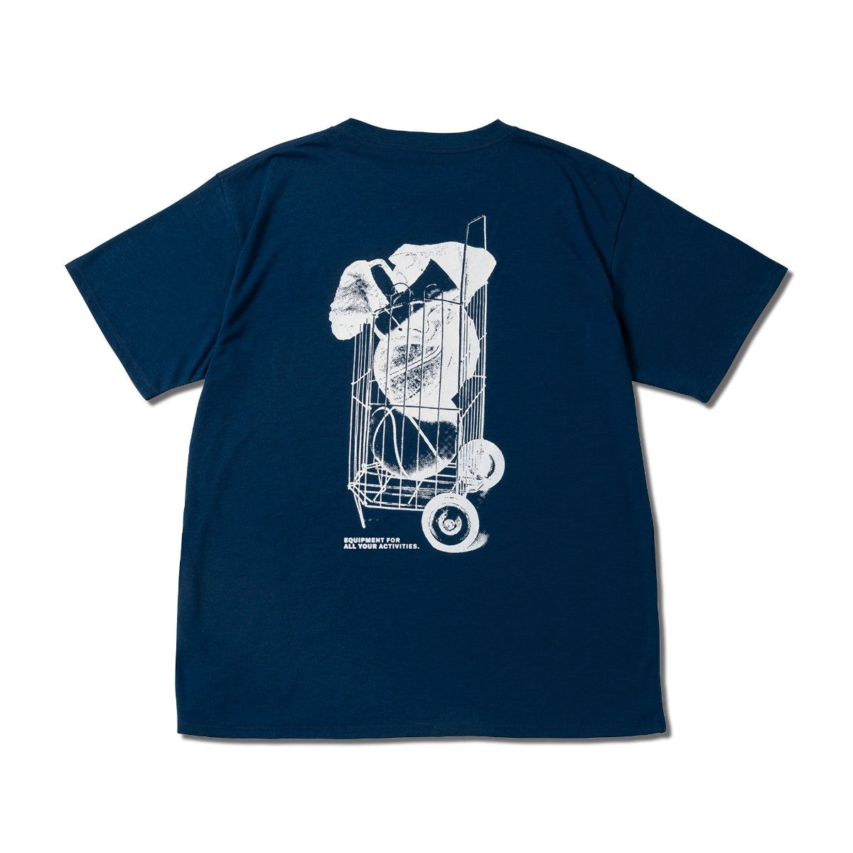 AKTR FREEDOM GRAPHIC LOOSE FIT T/C TEE アクター フリーダム グラフィック ルーズフィット T/C ティー 225-029005【メンズ 半袖Tシャツ グラフィック ロゴ リラックスシルエット 25FW】