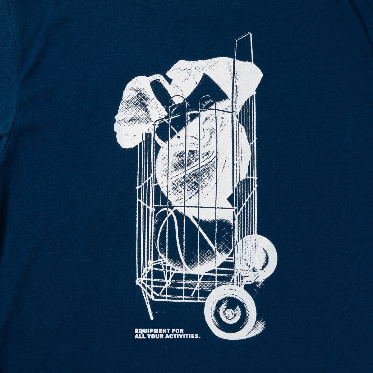 AKTR FREEDOM GRAPHIC LOOSE FIT T/C TEE アクター フリーダム グラフィック ルーズフィット T/C ティー 225-029005【メンズ 半袖Tシャツ グラフィック ロゴ リラックスシルエット 25FW】
