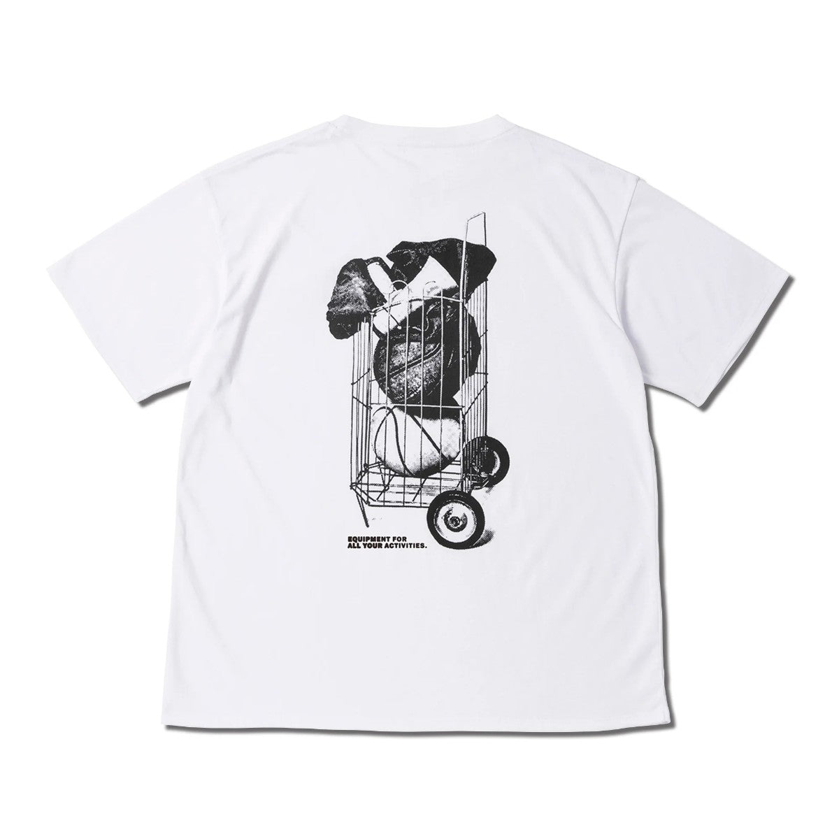 AKTR FREEDOM GRAPHIC LOOSE FIT T/C TEE アクター フリーダム グラフィック ルーズフィット T/C ティー 225-029005【メンズ 半袖Tシャツ グラフィック ロゴ リラックスシルエット 25FW】