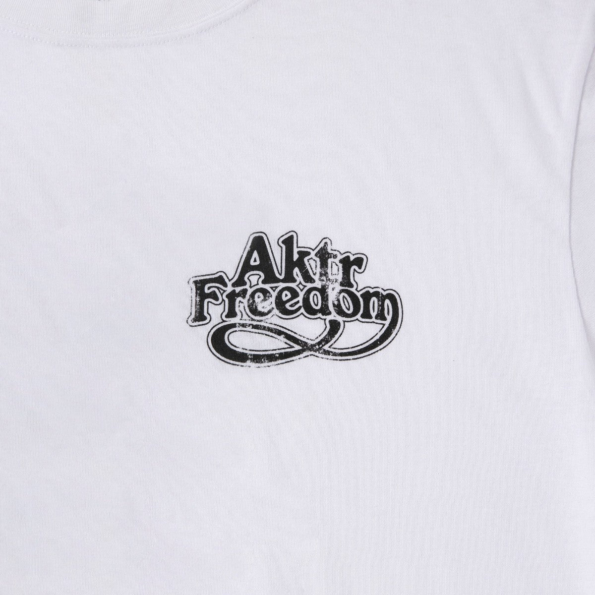 AKTR FREEDOM GRAPHIC LOOSE FIT T/C TEE アクター フリーダム グラフィック ルーズフィット T/C ティー 225-029005【メンズ 半袖Tシャツ グラフィック ロゴ リラックスシルエット 25FW】