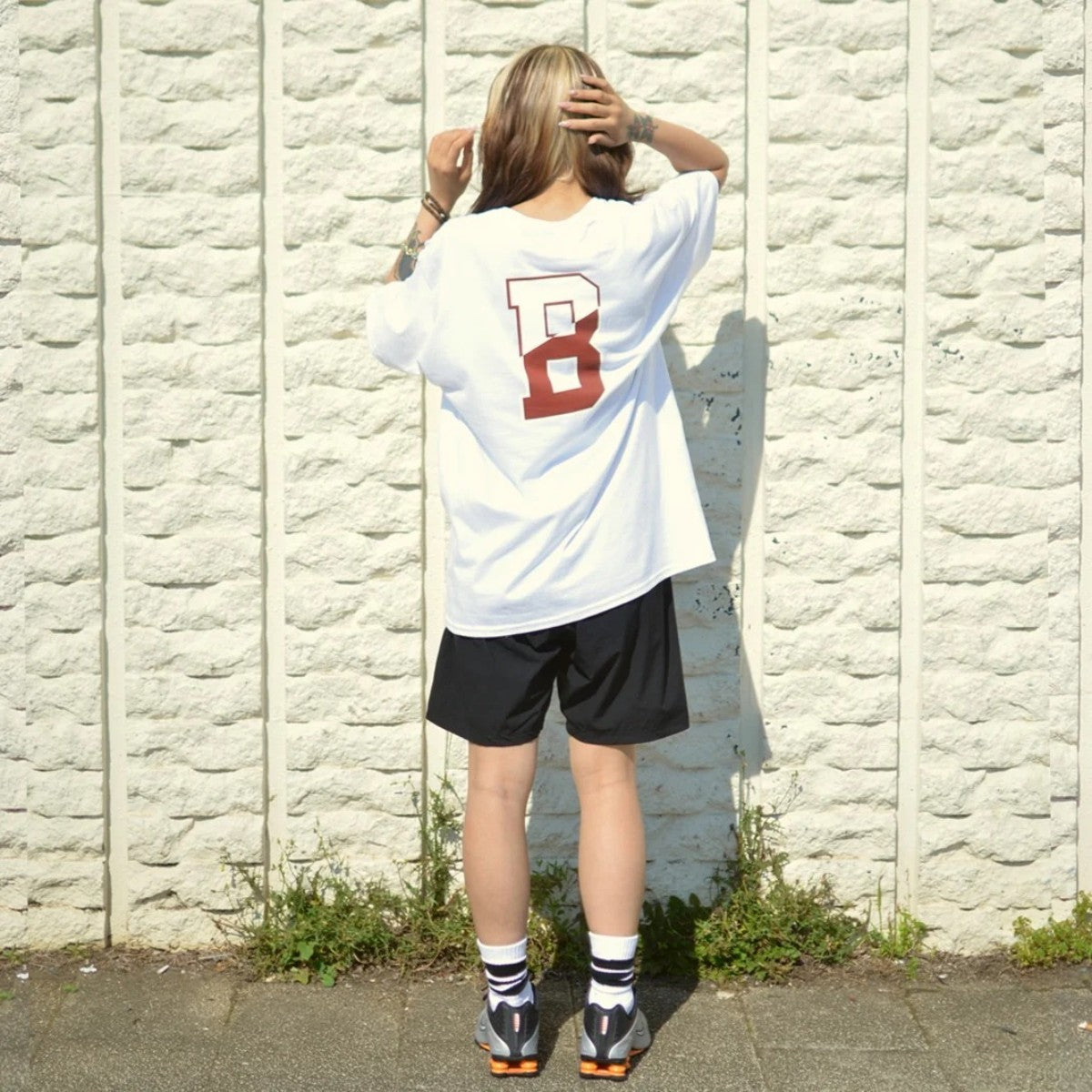 AKTR 68xAKTR ARCH LOGO TEE アクター 68xAKTR アーチロゴ ティー 225-042005【メンズ 半袖Tシャツ カレッジロゴ コラボ 25FW】