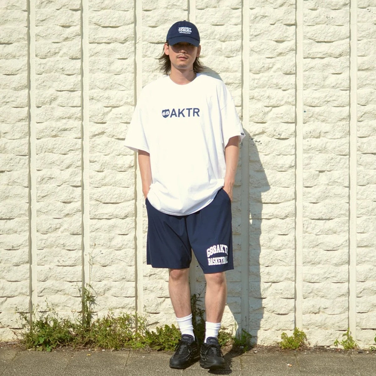 AKTR 68xAKTR LOGO TEE アクター 68xAKTR ロゴ ティー 225-044005【メンズ 半袖Tシャツ コラボ 25FW】