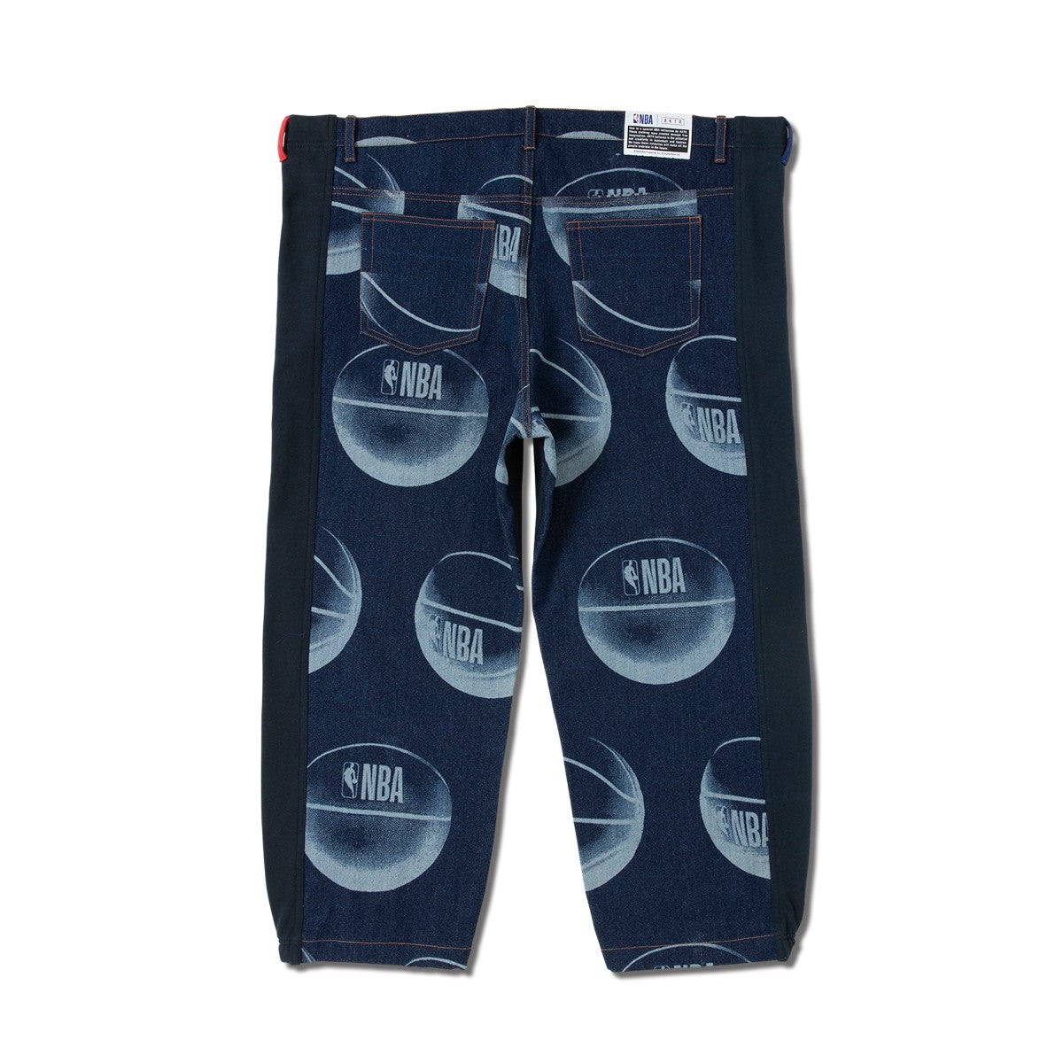 AKTR NBAxAKTR DOCKING PANTS アクター NBAxAKTR ドッキングパンツ 225-053020【メンズ スウェットパンツ デニムパンツ 25SS】