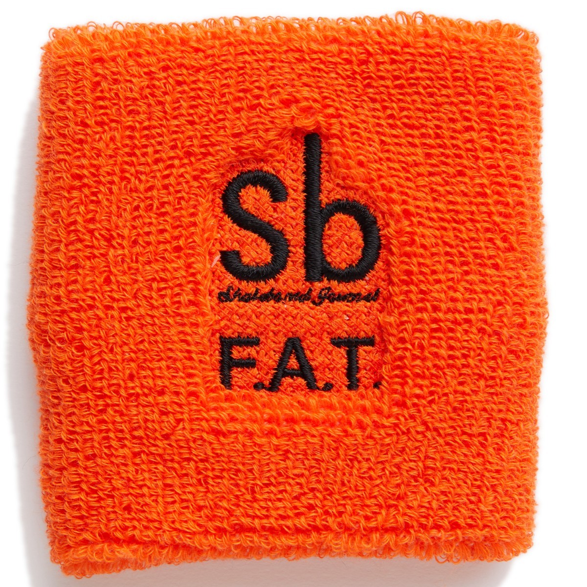 FAT JU09 エフエイティー JU09 F32520-AC02【メンズ リストバンド 刺繍 ロゴ シンプル 25FW】