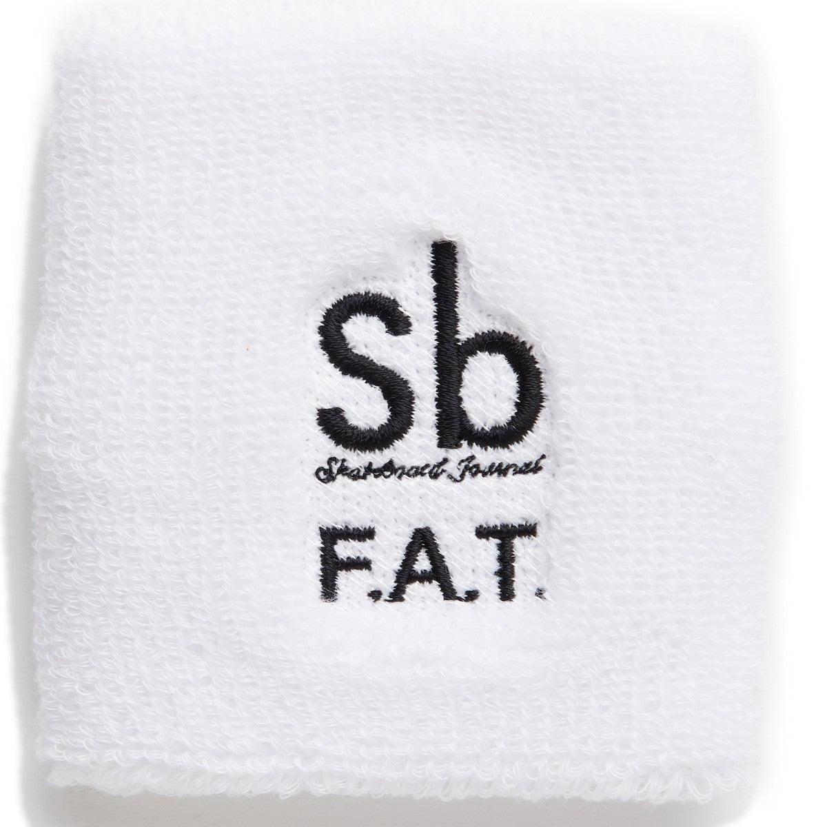 FAT JU09 エフエイティー JU09 F32520-AC02【メンズ リストバンド 刺繍 ロゴ シンプル 25FW】