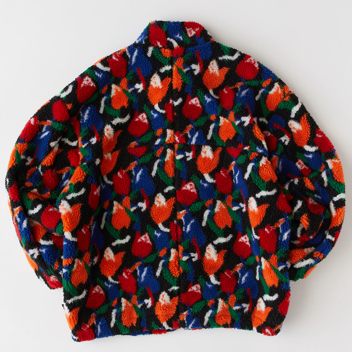 FAT MURONE "TULIPS" エフエイティー MURONE "チューリップス" F32520-JK12【メンズ アウター コラボ ブルゾン ボアフリース スタンドカラー コラボ 25FW】