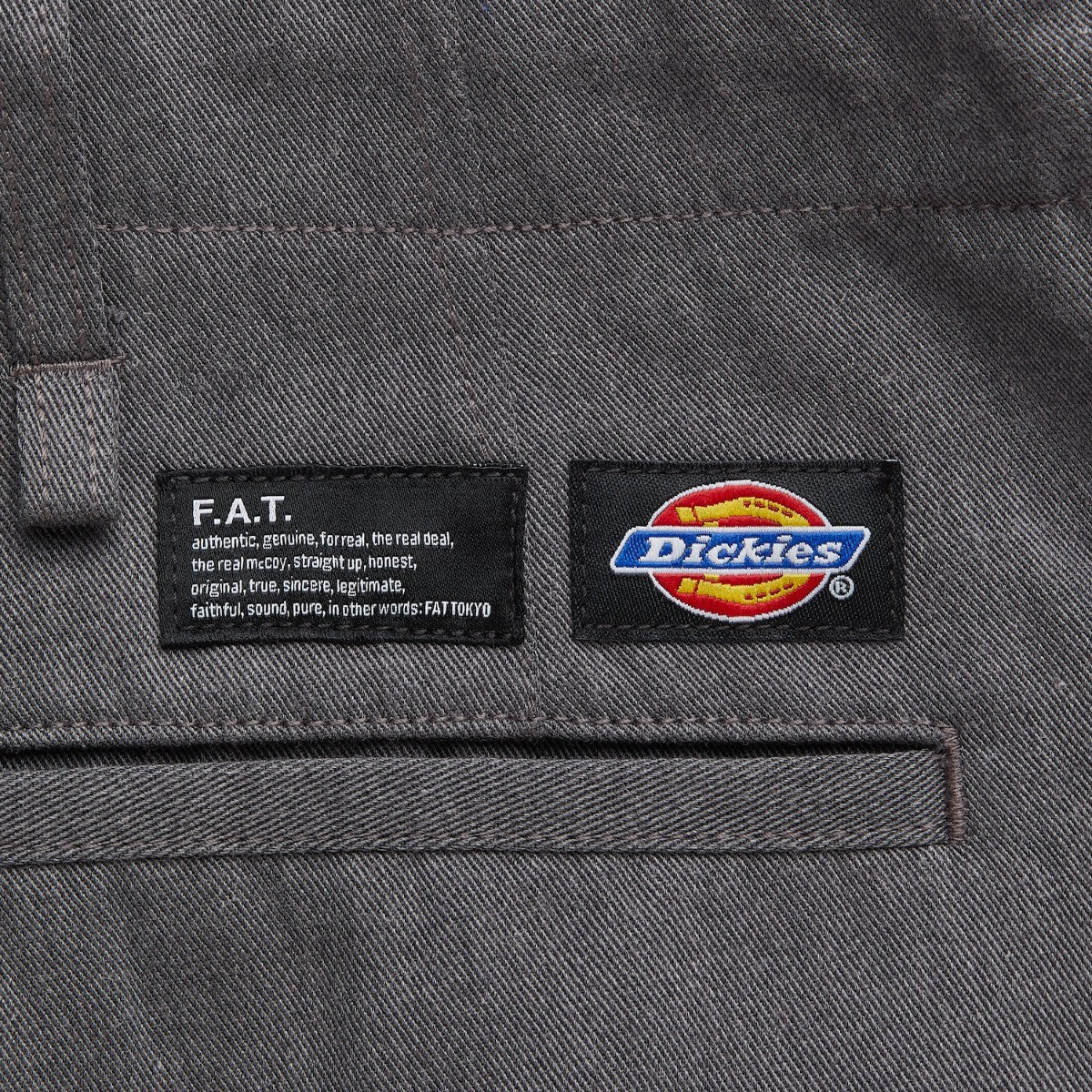 FAT BIGGIES エフエイティー ビギーズ F32520-PN10【メンズ パンツ テーパード ワイドシルエット コラボ 25FW】