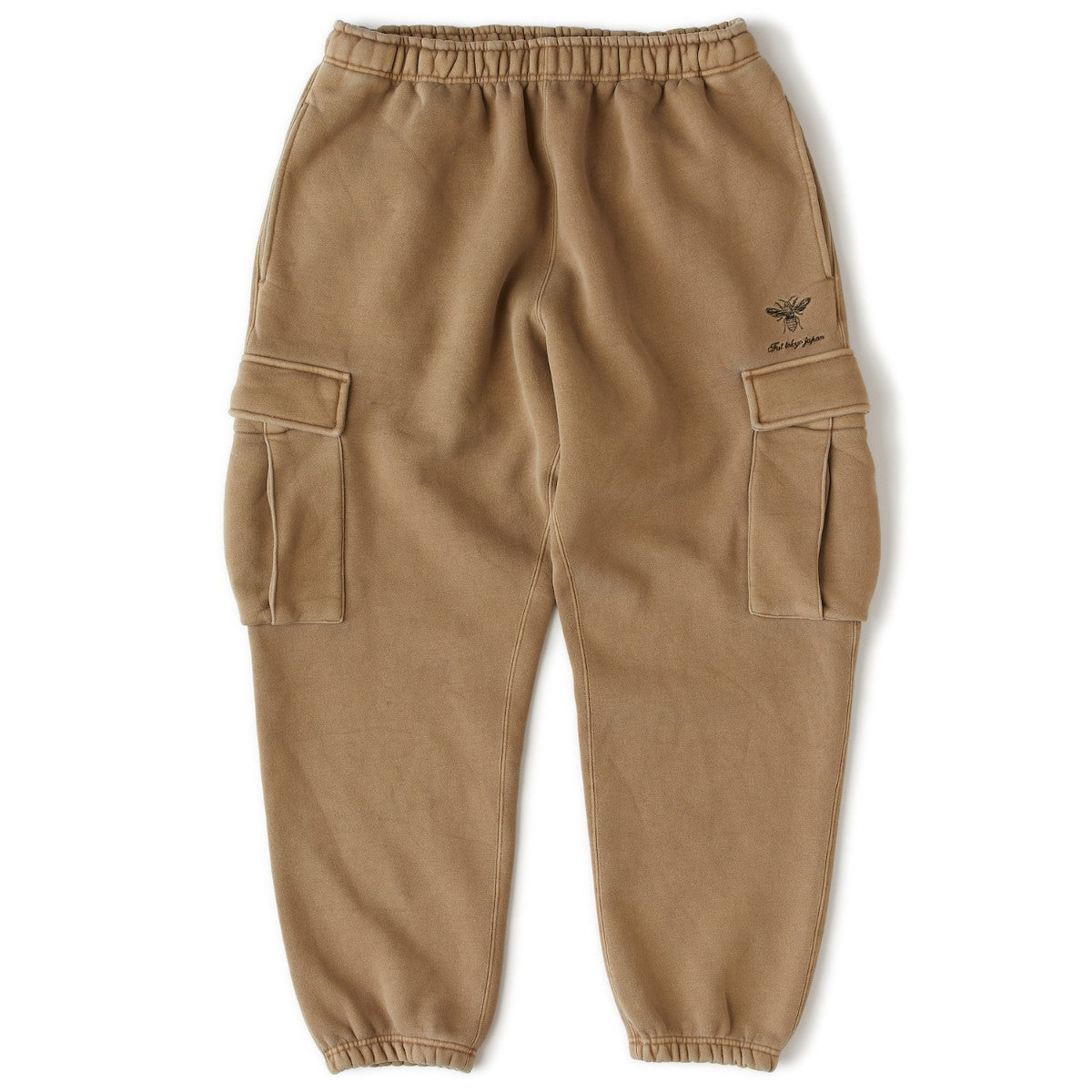 FAT FADEMENT.CARGO エフエイティー フェイドメント.カーゴ F32520-PN17【メンズ カーゴパンツ スウェット 刺繍 裏毛 セットアップ可 25FW】