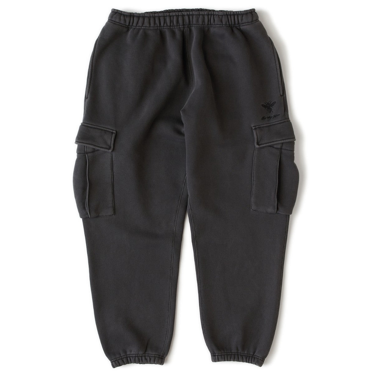 FAT FADEMENT.CARGO エフエイティー フェイドメント.カーゴ F32520-PN17【メンズ カーゴパンツ スウェット 刺繍 裏毛 セットアップ可 25FW】