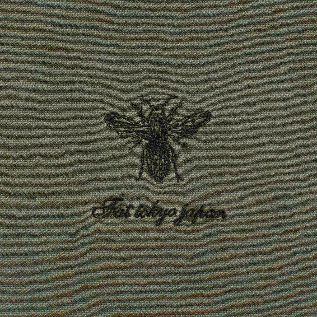 FAT FADEMENT.ZIP エフエイティー フェイドメント.ジップ F32520-SW07【メンズ トップス スウェット ハーフジップ 刺繍 裏毛 セットアップ可 25FW】