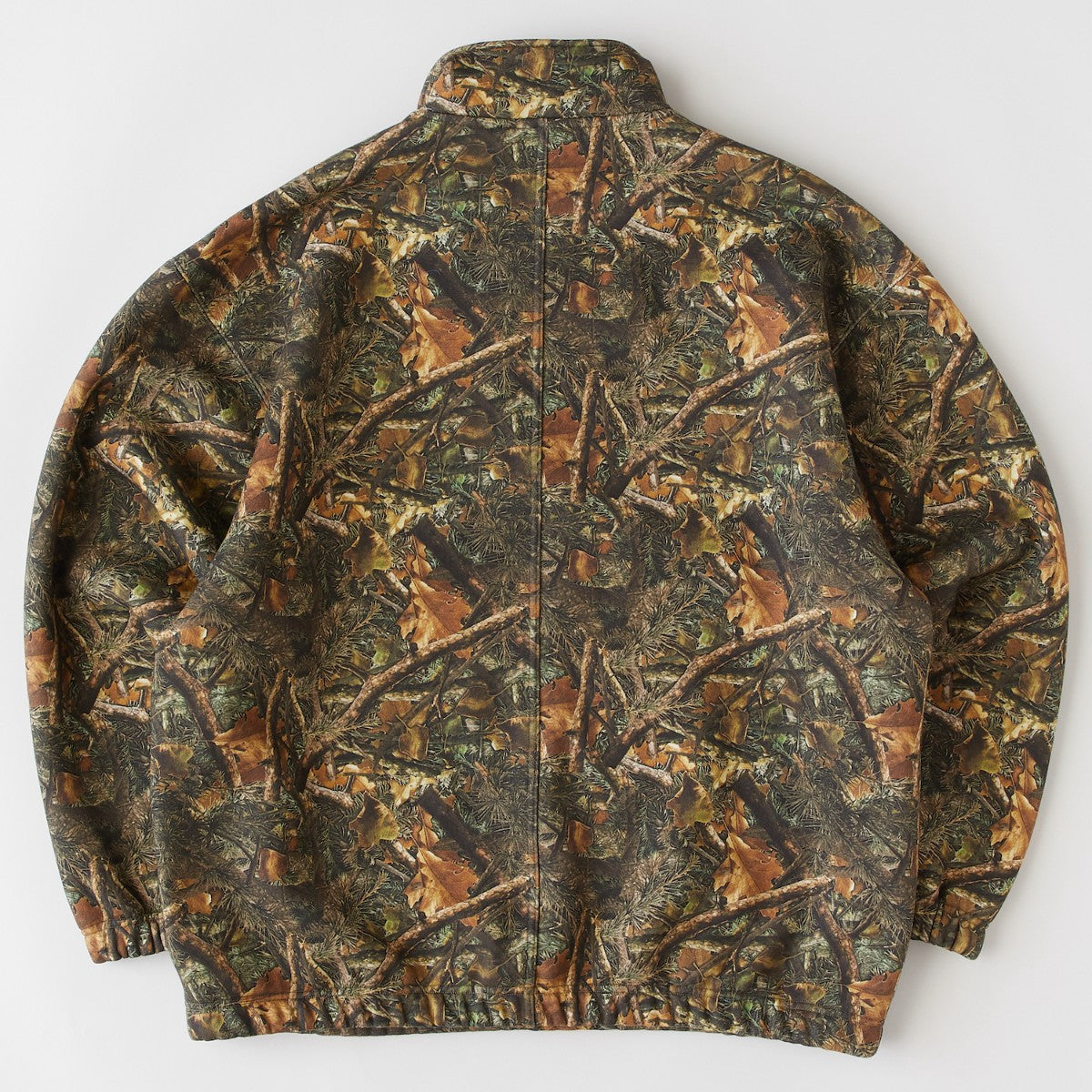 FAT WOODSFIELD.HALF エフエイティー ウッズフィールド.ハーフ F32520-SW12【メンズ ハーフジップ スウェット カモフラージュ 裏毛 25FW】