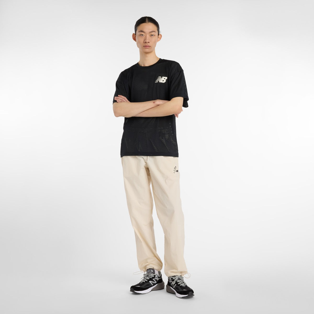 New Balance Shohei Otani Mesh Short Sleeve Top ニューバランス 大谷翔平 メッシュ ショートスリーブ トップ MT53734【メンズ 半袖Tシャツ シグネチャーコレクション メッシュ 25FW】