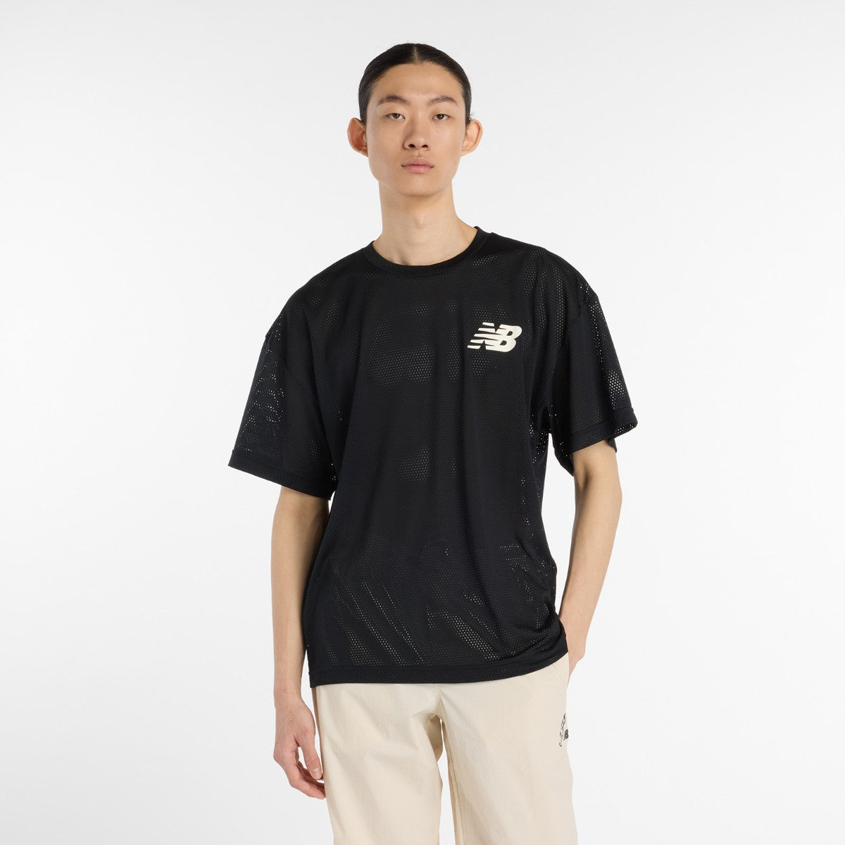 New Balance Shohei Otani Mesh Short Sleeve Top ニューバランス 大谷翔平 メッシュ ショートスリーブ トップ MT53734【メンズ 半袖Tシャツ シグネチャーコレクション メッシュ 25FW】