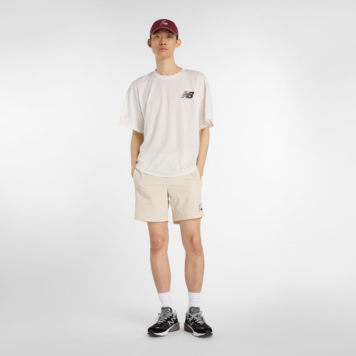 New Balance Shohei Otani Mesh Short Sleeve Top ニューバランス 大谷翔平 メッシュ ショートスリーブ トップ MT53734【メンズ 半袖Tシャツ シグネチャーコレクション メッシュ 25FW】