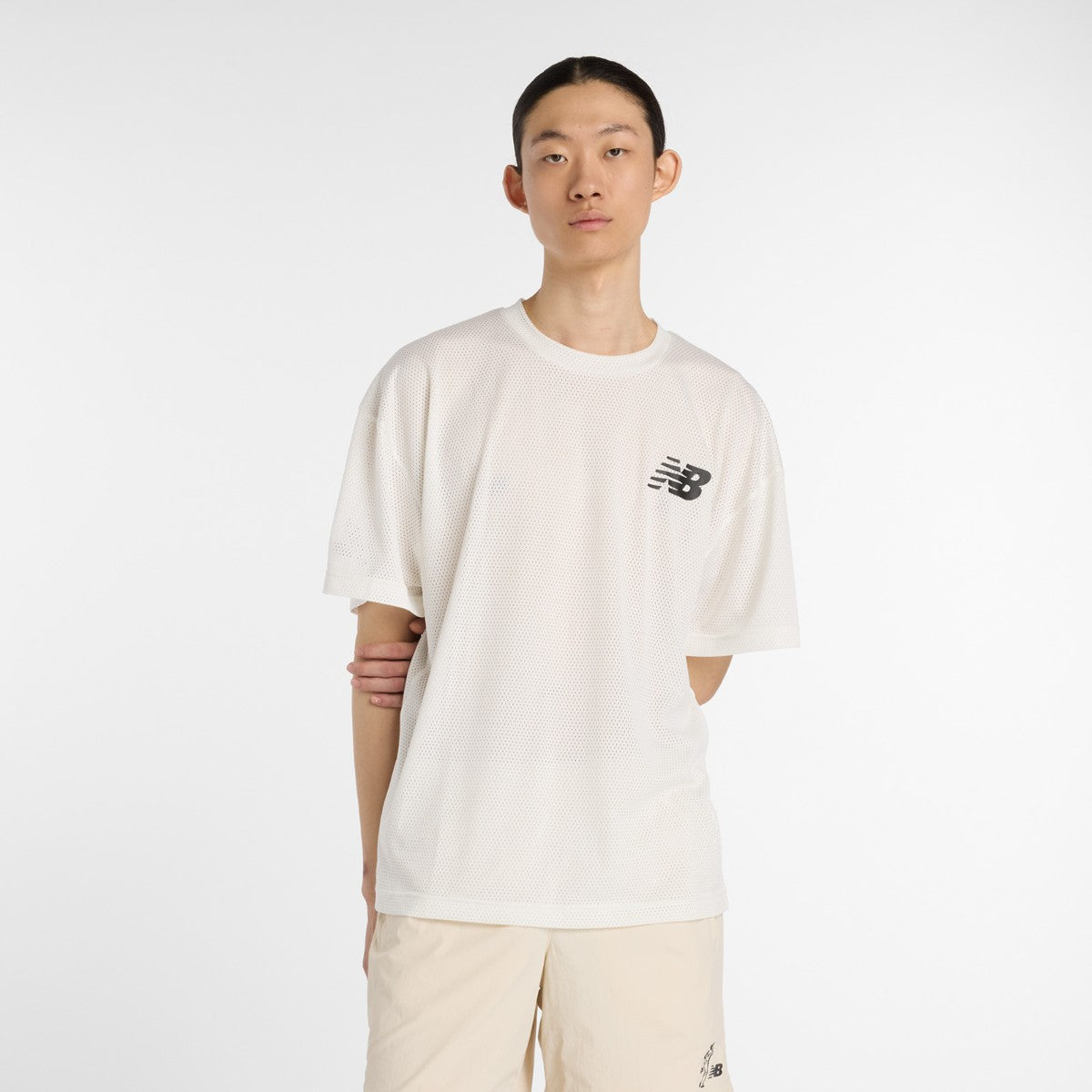 New Balance Shohei Otani Mesh Short Sleeve Top ニューバランス 大谷翔平 メッシュ ショートスリーブ トップ MT53734【メンズ 半袖Tシャツ シグネチャーコレクション メッシュ 25FW】