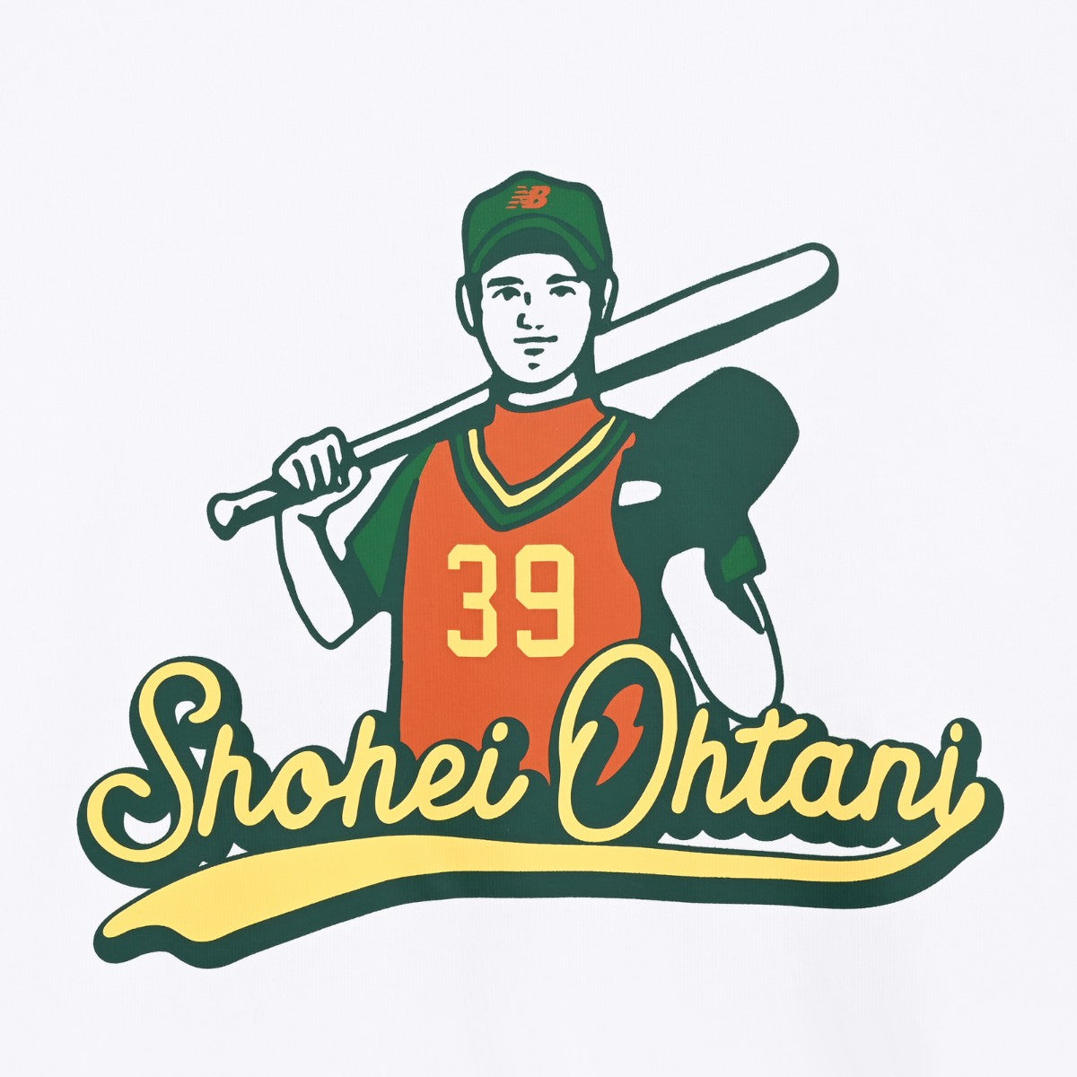 New Balance Shohei Ohtani Memories Short Sleeve T-Shirt “39” Boy ニューバランス 大谷翔平 メモリーズ ショートスリーブ Tシャツ ”39” Boy MT53818【メンズ 半袖Tシャツ シグネチャーコレクション グラフィック 25FW】